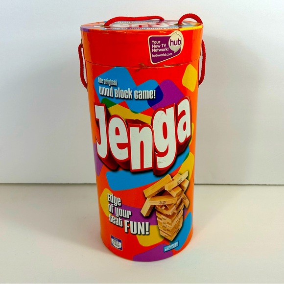 Jenga Wood Block Game - Picture 1 of 3